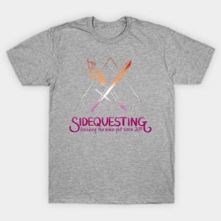 Lesbian Sidequesting Logo T-Shirt